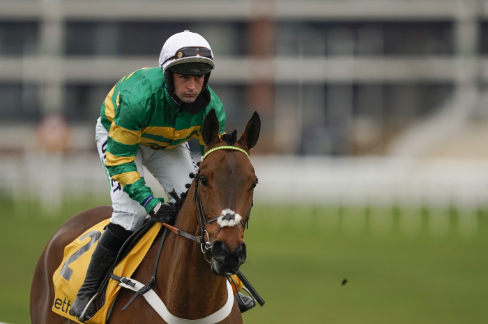 Nicky Henderson's Champ fends off Thyme Hill to take Long Walk title