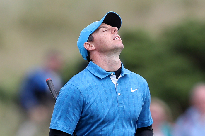 Rory McIlroy had a frustrating 2021
