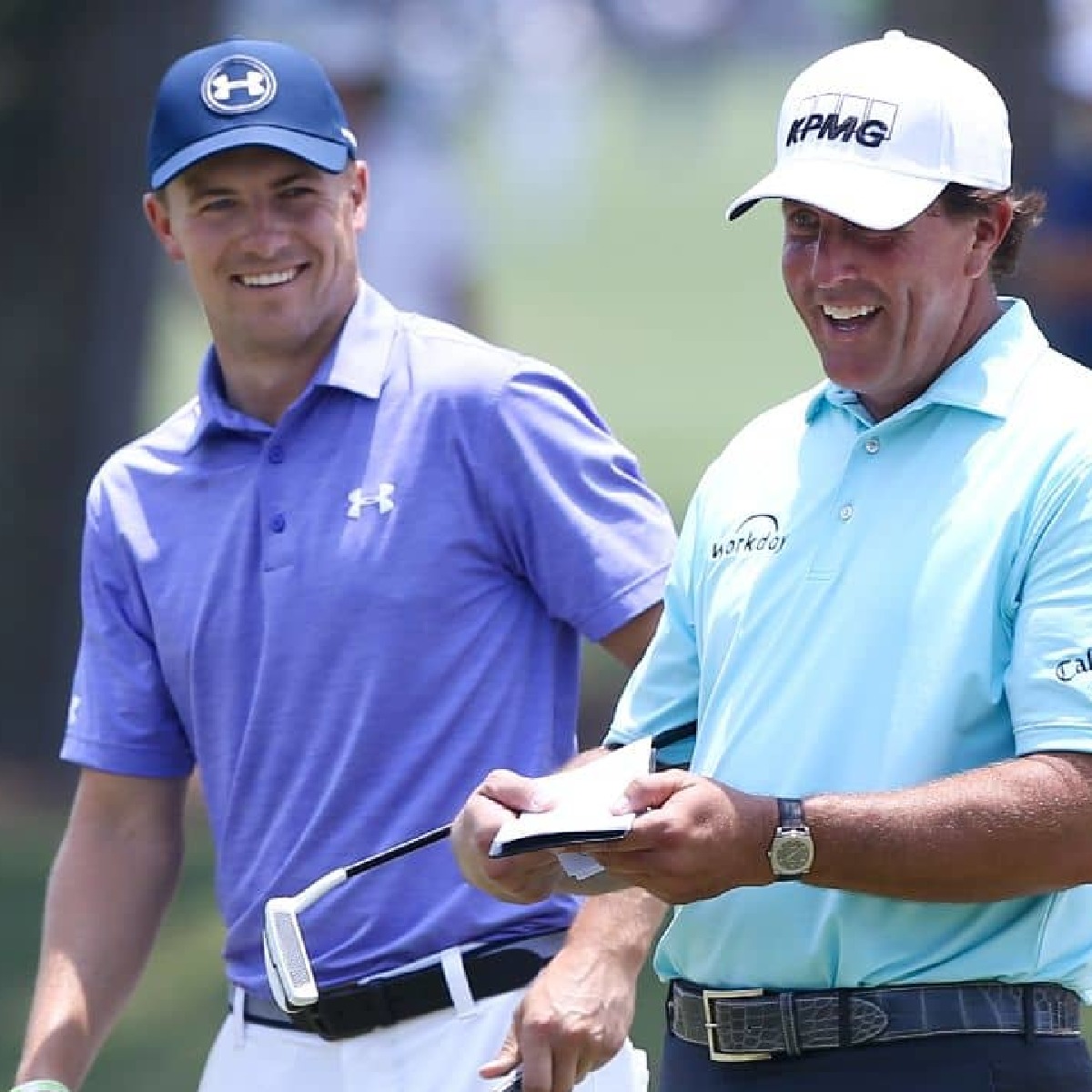 Jordan Spieth paired with PGA hero Phil Mickelson for shootout at