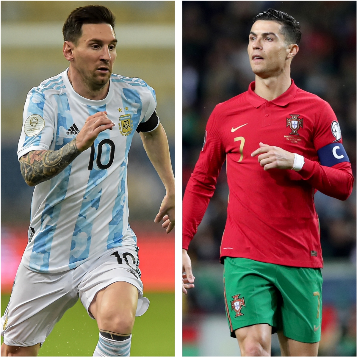 Who would win in a vs Adidas match? Messi and Salah vs Ronaldo and Mbappe... | PlanetSport