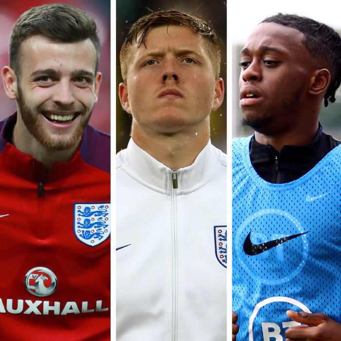 Angus Gunn, Alfie Mawson and Aaron Wan-Bissaka are still waiting for their first England caps