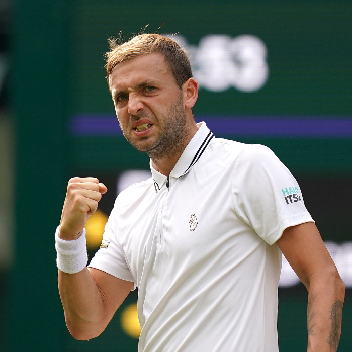 Dan Evans received a walkover in the second round of the Australian Open