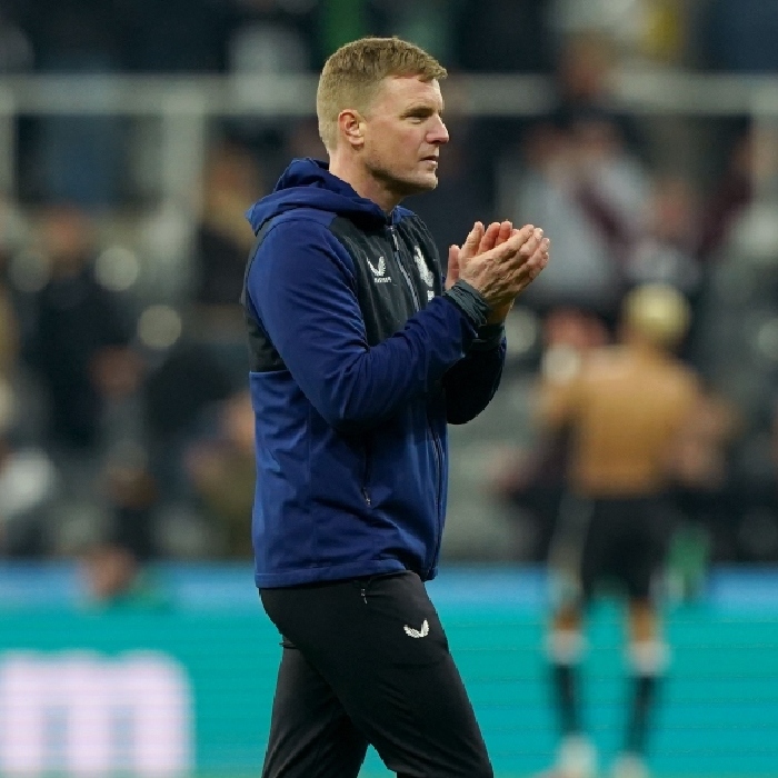 Eddie Howe shouts instructions from the sidelines as Newcastle draw with Watford