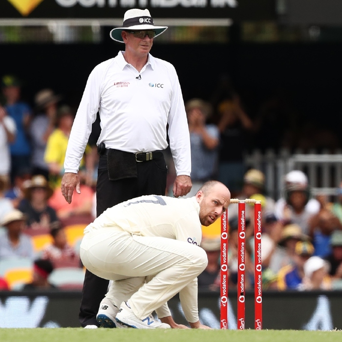 Jack Leach suffered at the hands of Travis Head in the first Test
