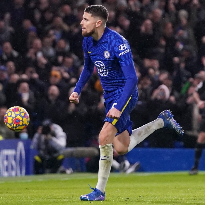 Jorginho has extended his successful run from the penalty spot to 13