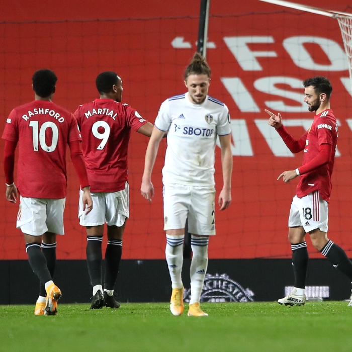 Leeds suffer another hiding against arch-rivals Manchester United