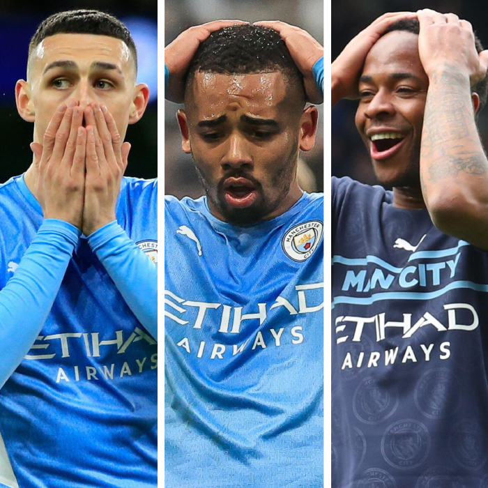 Phil Foden, Gabriel Jesus and Raheem Sterling are all locked in contract talks
