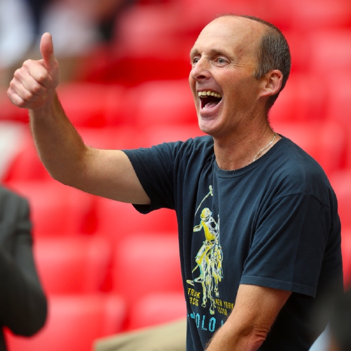 Mike Dean is a well-known Tranmere supporter