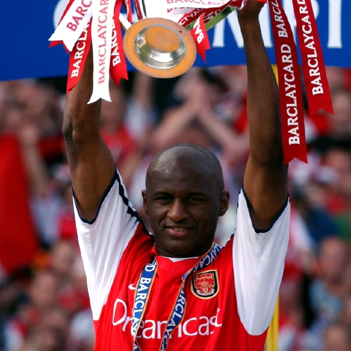 Patrick Vieira won a string of trophies in a stellar playing career