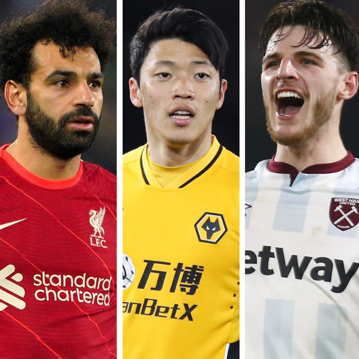 Mohamed Salah, Hwang Hee-Chan and Declan Rice all make a stats-based Premier League team of the year